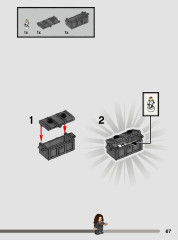 LEGO 76397 instructions page 67 – build guide
