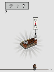 LEGO 76397 instructions page 71 – build guide