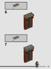 LEGO 76397 instructions page 75 – build guide