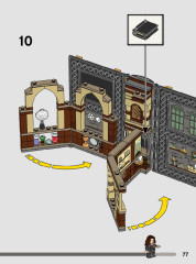 LEGO 76397 instructions page 77 – build guide