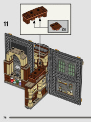 LEGO 76397 instructions page 78 – build guide