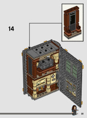LEGO 76397 instructions page 81 – build guide