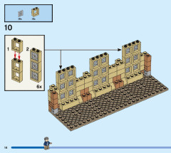 LEGO 76398 instructions page 14 – build guide