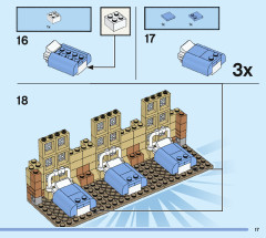 LEGO 76398 instructions page 17 – build guide