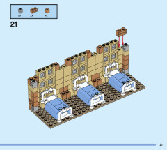 LEGO 76398 instructions page 21 – build guide