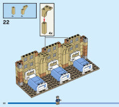 LEGO 76398 instructions page 22 – build guide