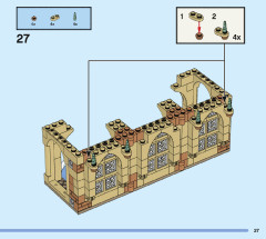 LEGO 76398 instructions page 27 – build guide