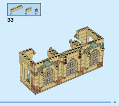 LEGO 76398 instructions page 33 – build guide
