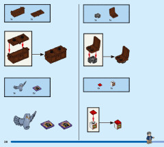 LEGO 76398 instructions page 38 – build guide