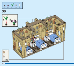 LEGO 76398 instructions page 44 – build guide