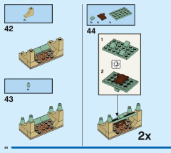 LEGO 76398 instructions page 46 – build guide