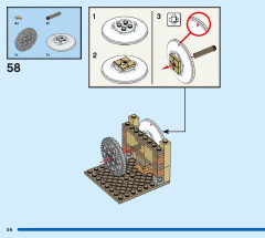 LEGO 76398 instructions page 54 – build guide