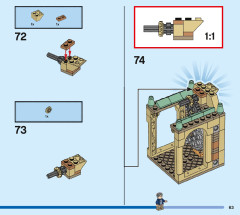 LEGO 76398 instructions page 63 – build guide