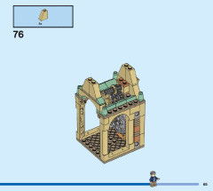 LEGO 76398 instructions page 65 – build guide