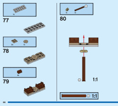 LEGO 76398 instructions page 66 – build guide