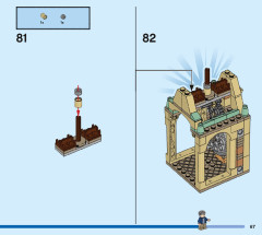 LEGO 76398 instructions page 67 – build guide