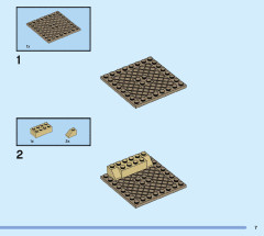 LEGO 76398 instructions page 7 – build guide