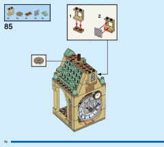 LEGO 76398 instructions page 70 – build guide