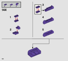 LEGO 76399 instructions page 104 – build guide