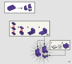 LEGO 76399 instructions page 119 – build guide