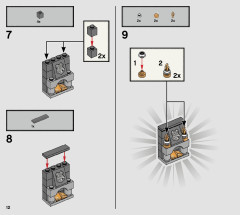 LEGO 76399 instructions page 12 – build guide
