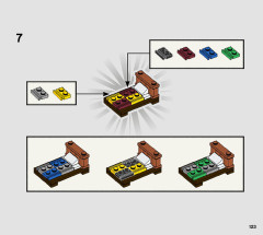 LEGO 76399 instructions page 123 – build guide