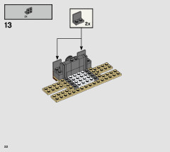 LEGO 76399 instructions page 22 – build guide