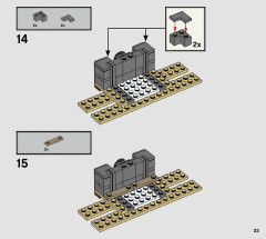 LEGO 76399 instructions page 23 – build guide