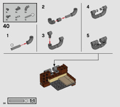 LEGO 76399 instructions page 38 – build guide