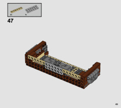 LEGO 76399 instructions page 43 – build guide