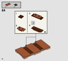 LEGO 76399 instructions page 62 – build guide