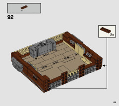 LEGO 76399 instructions page 69 – build guide