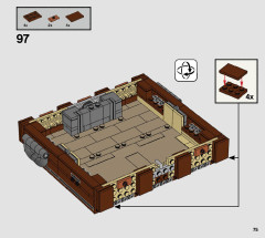 LEGO 76399 instructions page 75 – build guide