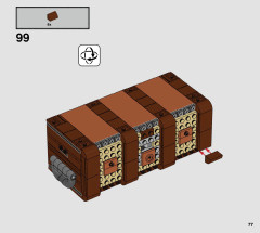 LEGO 76399 instructions page 77 – build guide