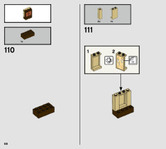 LEGO 76399 instructions page 88 – build guide