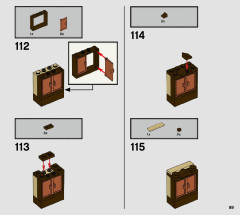 LEGO 76399 instructions page 89 – build guide