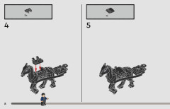 LEGO 76400 instructions page 8 – build guide