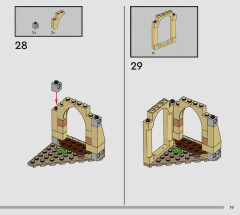 LEGO 76401 instructions page 19 – build guide