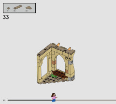 LEGO 76401 instructions page 22 – build guide