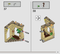 LEGO 76401 instructions page 25 – build guide