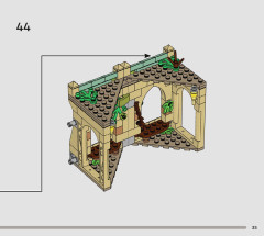 LEGO 76401 instructions page 35 – build guide