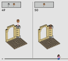 LEGO 76401 instructions page 38 – build guide