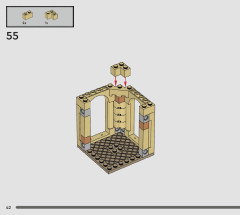 LEGO 76401 instructions page 42 – build guide