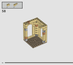 LEGO 76401 instructions page 44 – build guide