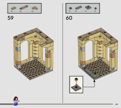 LEGO 76401 instructions page 45 – build guide
