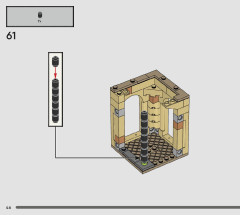 LEGO 76401 instructions page 46 – build guide