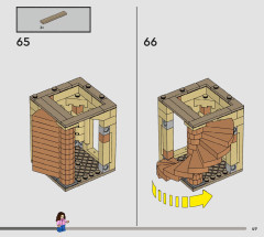 LEGO 76401 instructions page 49 – build guide