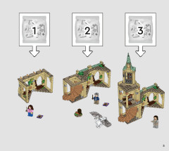 LEGO 76401 instructions page 5 – build guide