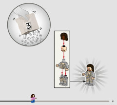 LEGO 76401 instructions page 51 – build guide