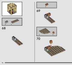LEGO 76401 instructions page 52 – build guide